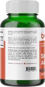 INFINITE AGE Sea Moss Advanced Superfood Cápsulas, 1250mg, 60 Unidades