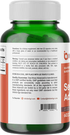 INFINITE AGE Sea Moss Advanced Superfood - 2 Paquetes de 60 Cápsulas (120 Cápsulas)