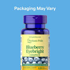 Puritan's Pride Premium Cranberry & Eyebright Complex with Marigold & Grape Seed Extracts, Antioxidant Health Dietary Supplement, 120 Coated Caplets
