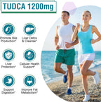 Zingicin TUDCA 1200mg - 60 Cápsulas Vegetales - Complemento Alimenticio de Sales Biliares