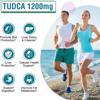 Zingicin TUDCA Supplement 1200mg - 60 Cápsulas Veganas – Image 6