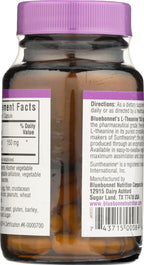 Bluebonnet Nutrition L-Teanina 200 mg, 30 cápsulas