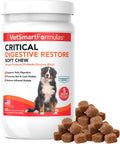 Critical Digestive Restore Soft Chews para Perros - Apoyo Probiótico de Fuerza Veterinaria con 10 Mil Millones de UFC por Dosis