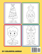 Coloring Book for Adults with Dementia: Color By Numbers - Simple Coloring Books Series for Beginners, Seniors (Ayuda para pacientes de Demencia, Alzheimer, Parkinson y problemas motores)