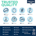 FREEDA Myo-Inositol Puro en Polvo – 900 mg por Ración, Sin Sabor, Vegano, Kosher (113 g)