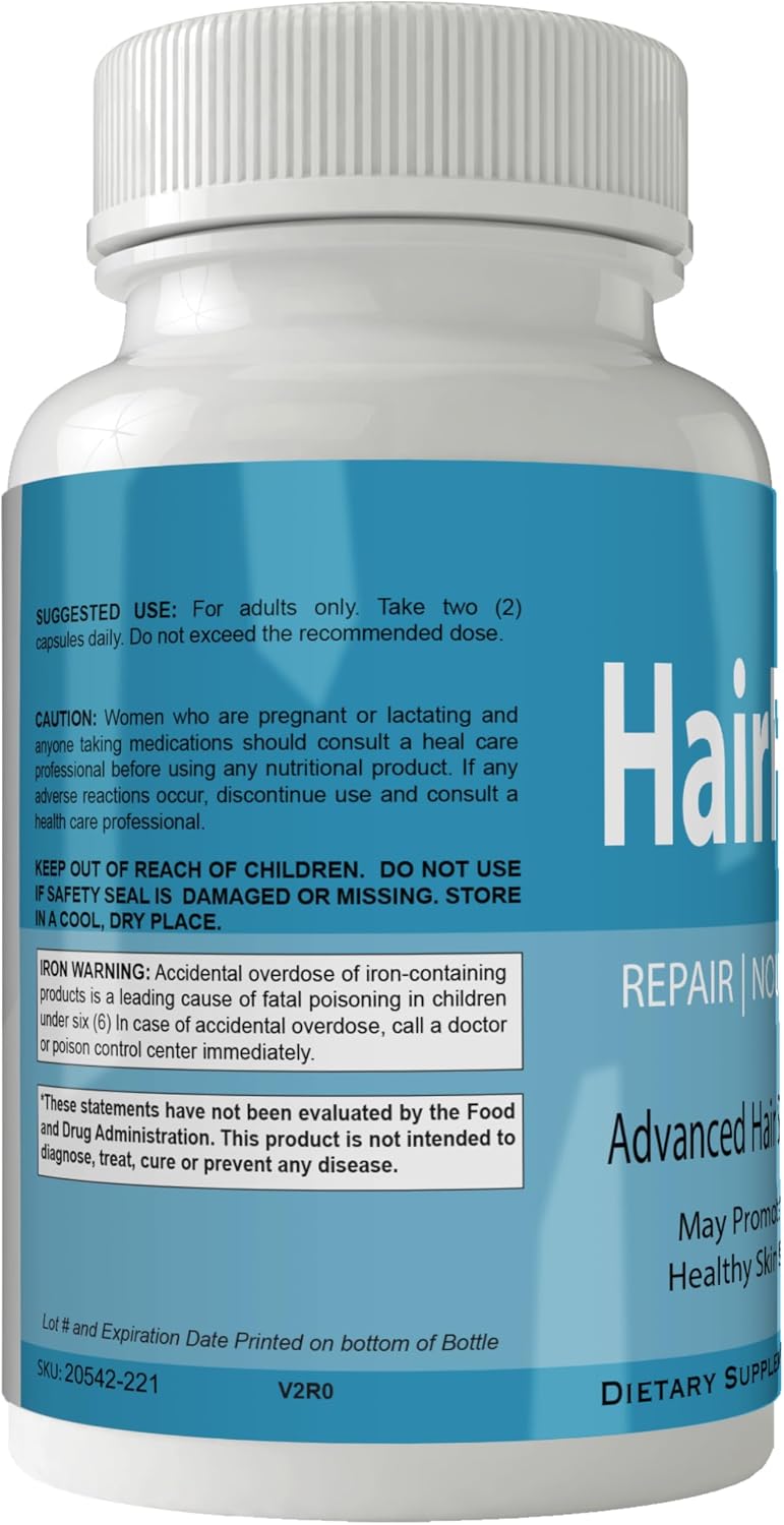 Hairfortin Biotina - Suplemento de Biotina (60 Cápsulas)