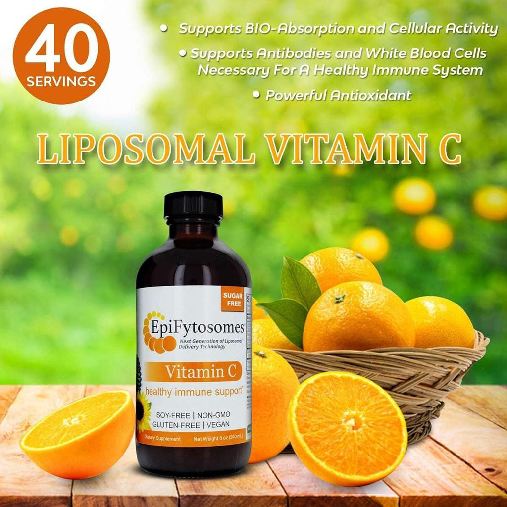 Vitamina C Liposomal Nature's Answer EpiFytosomes 1000 mg por dosis - 40 servicios (6 mL)