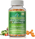 TheraSuva Multivitamínico Completo con Minerales, Complejo B, Calcio, Magnesio y Zinc - 120 Cápsulas Blandas Veganas