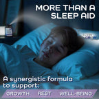 I Can Grow NightTime Vitaminas para Niños - Multivitamínico con Glicinato de Magnesio para el Sueño