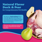 YoYoBay Masticables de Aceite de Pescado para Perros y Gatos - 180 chews blandos sabor pato y pera