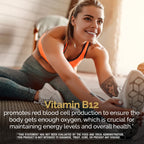 Nature's Wonder Vitamina B12 1000 mcg - Comprimidos de Liberación Prolongada (150 Comprimidos)
