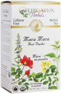 CELEBRATION HERBALS Maca Maca Root Powder Organic, 24 bolsitas (9 g)