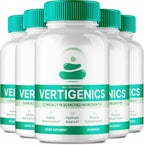 Vertigenics Brain Supplements for Memory and Focus Capsules (5 Pack)
