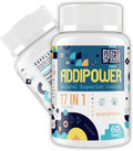 17-en-1 Brain Supplement for Memory and Focus | Nootropic Brain Supplement for Mental Clarity, Concentration, Alertness | Natural Nootropics with Herbal Extracts, Vitamins & Amino Acids (60 Tablets)