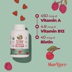 MaryRuth's Multivitamin Gominolas para Mujeres a partir de 14 Años | Apoyo Inmunológico | Salud de Piel y Cabello | Salud Reproductiva | Vitamina A C D E B6 B12 Biotina Zinc Yodo | Orgánico | Vegano | No GMO | 60 Unidades