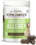 VetPro Advanced Apoyo para Alergias y Picor en Perros - Alivia Alergias Estacionales, Picor en la Piel e Inmunidad - Enriquecido con Aceite de Salmón, Probióticos y Calostro