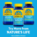 Nature's Life Vitamina D3 2000 UI (50 mcg) - 120 Cápsulas Blandas