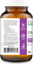PURE ESSENCE LABS One N Only Multivitamínico para Mujeres – Suplemento natural con vitamina D3, B12 y biotina, 30 comprimidos
