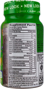 Vitafusion MultiVites Gominolas Multivitamínicas para Adultos, Sabores Berry, Melocotón y Naranja - 70 gominolas, Pack de 2