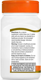 Vitamina C 500 mg Masticable Sabor Naranja - 110 Comprimidos
