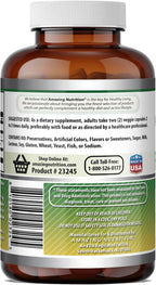 Amazing Formulas Fenugreek Seed 1220 mg - 180 Cápsulas Veganas