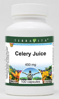 Terravita Jugo de Apio 450 mg, 100 Cápsulas