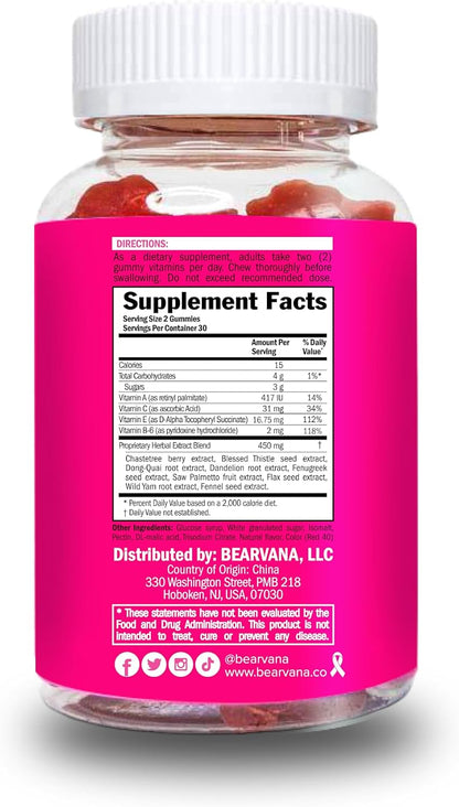 BEARVANA Gominolas Multivitamínicas para – Fenogreco (Trigonella foenum-graecum): semilla rica en fibra y – Image 3