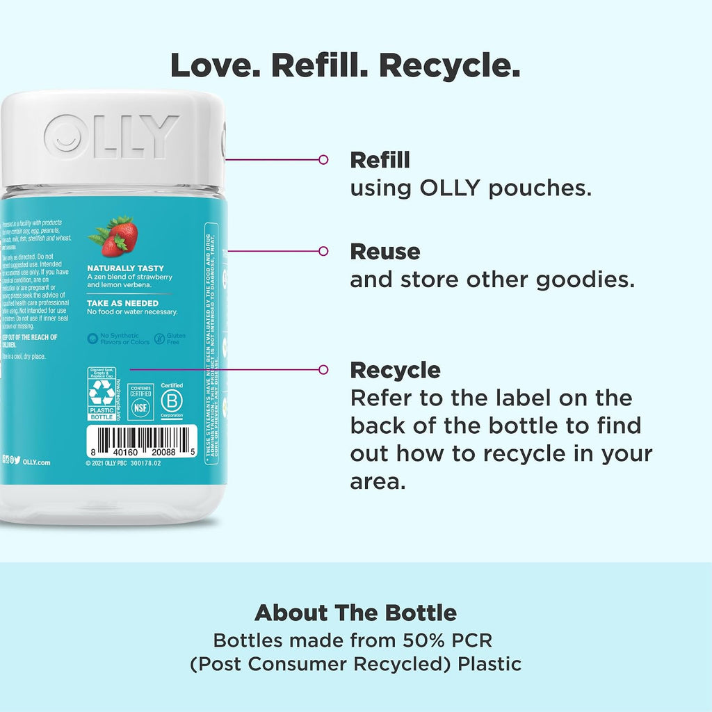 Olly Good Bye Stress Gummies (84 gominolas)