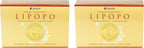 Umeken Lipopo - Lipopolisacárido, Betaglucano de Levadura, Bacterias del Ácido Láctico y Vitamina C - 180 Sobres (Pack de 2)
