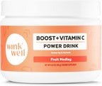 Wink Well Boost Vitamina C en Polvo con D3, Magnesio y Zinc - 30 Sobres
