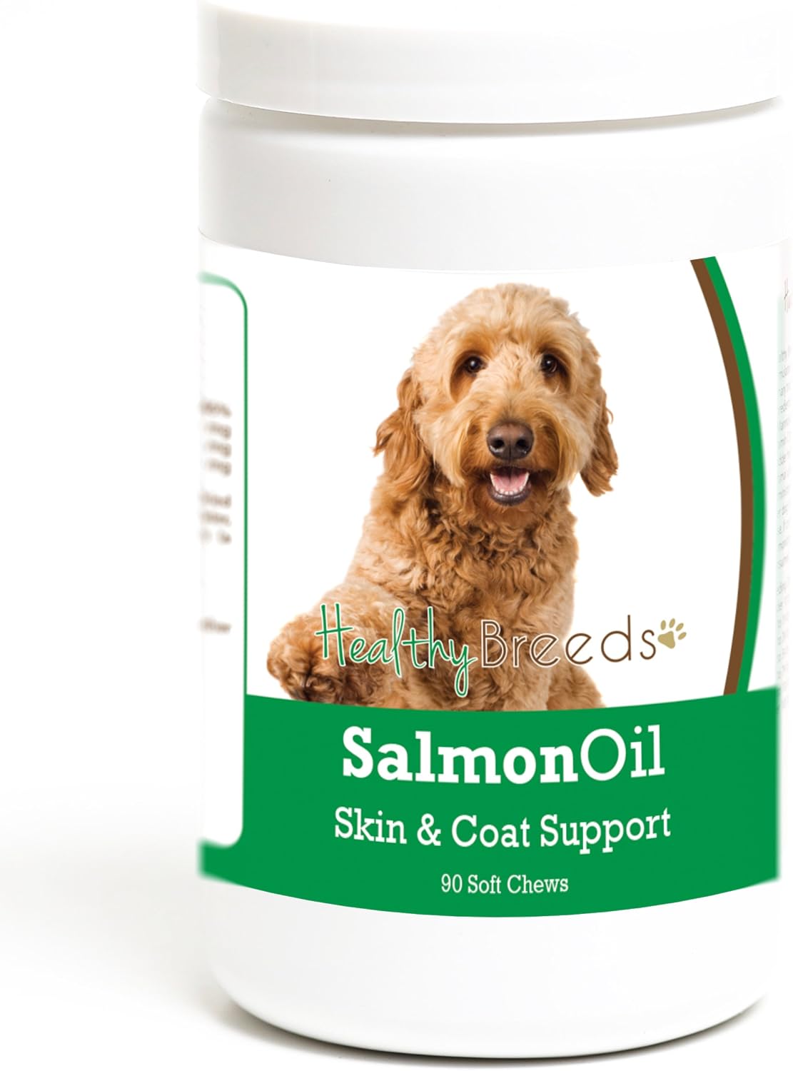 Healthy Breeds Goldendoodle Aceite de Salmón Soft Chews 90 Unidades