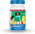 Source Naturals Attentive Child – Obleas masticables para niños, 30 unidades, sabor fruta
