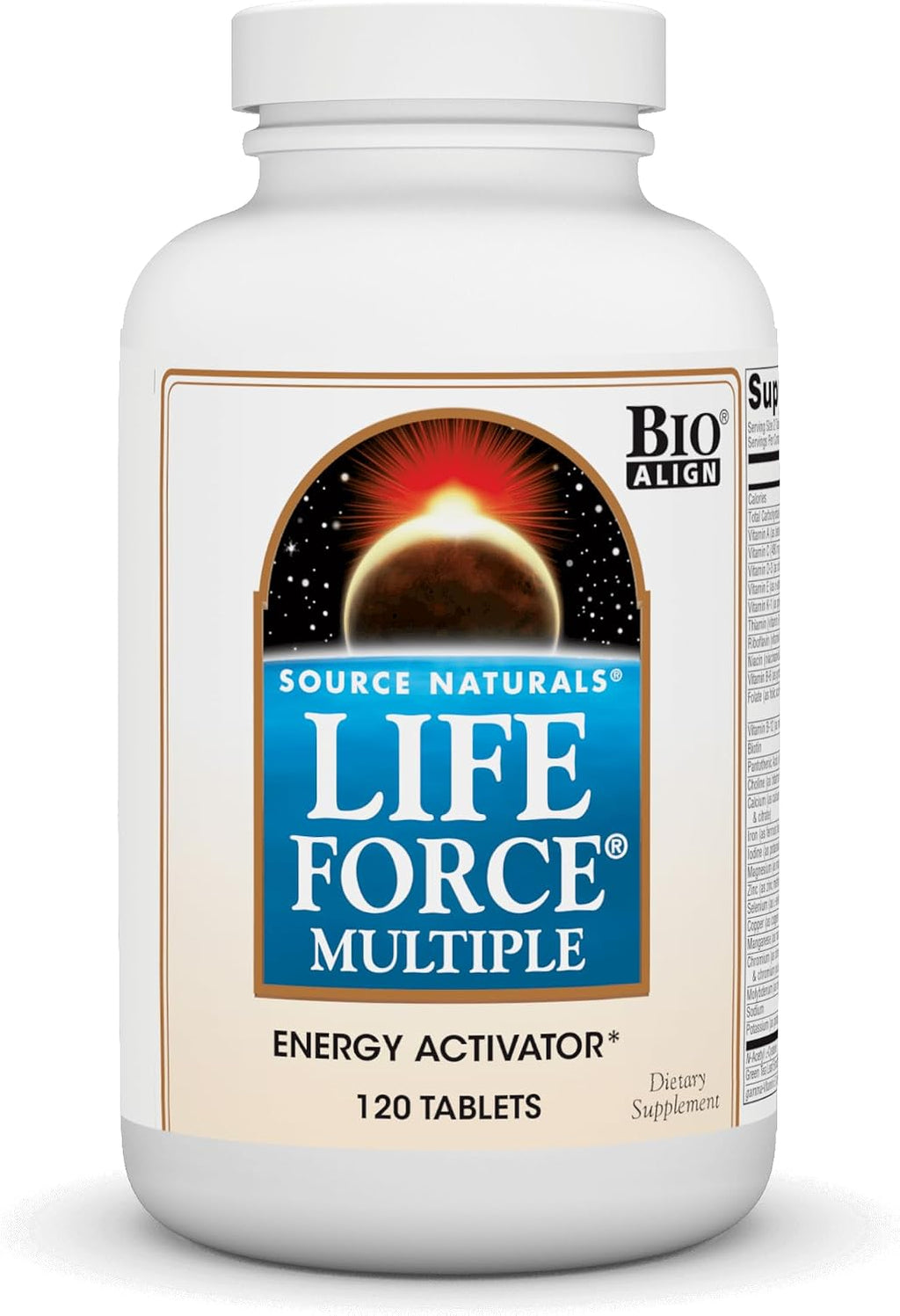 Source Naturals Life Force Multiple Multivitamínico de Alta Potencia - 120 Comprimidos