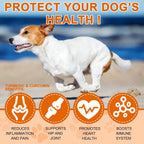 Cúrcuma para Perros FSLHCY - 180 Comprimidos Masticables Sabor a Pato