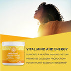Vimergy Micro-C Immune Power - 250g - 69 Servicios - Polvo de Vitamina C con Silicio de Bambú y Bioflavonoides - Sin Gluten - Vegano - Kosher