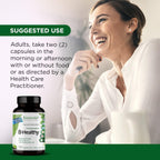 EMERALD LABS B-Healthy Complejo de Vitamina B Vegano - 120 Cápsulas Vegetales