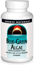 Source Naturals Blue-Green Algae, from Klamath Lake - 113 g en polvo
