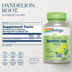 Solaray Dandelion Root 1040 mg - 60 Cápsulas Veganas