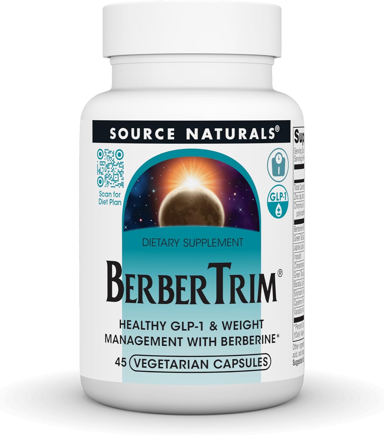 Source Naturals BerberTrim, Complejo de Berberina para el Control de Peso*, Cápsulas Vegetarianas (90)
