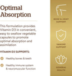 Solgar Vitamina D3 (Colecalciferol) 5000 IU, 120 Cápsulas Vegetales