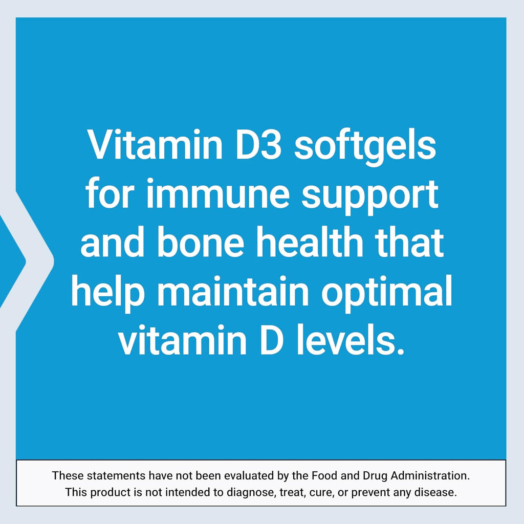 Life Extension Vitamina D3 25 mcg (1000 UI), 90 Cápsulas Blandas