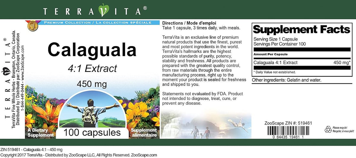 Calaguala 4:1 - 450 mg (100 Cápsulas) – Image 3