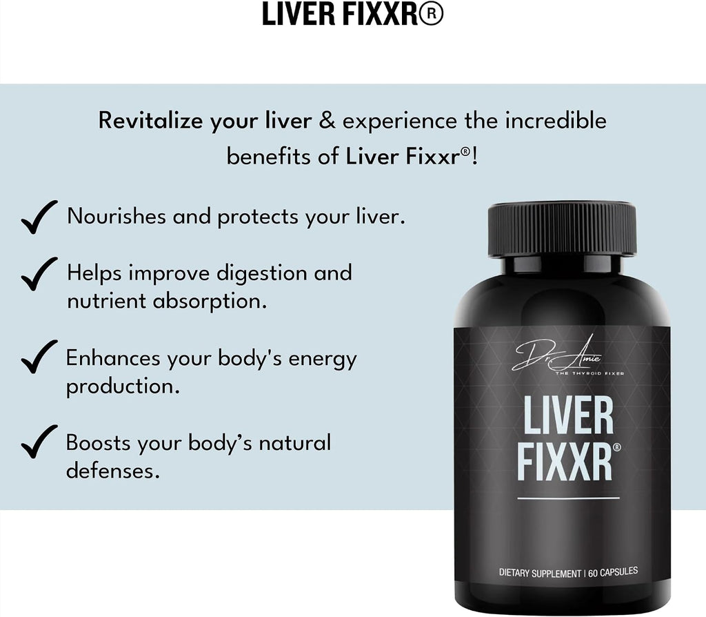 Liver Fixxr | Complemento para el hígado | Apoya digestión, inmunidad y energía | 60 cápsulas