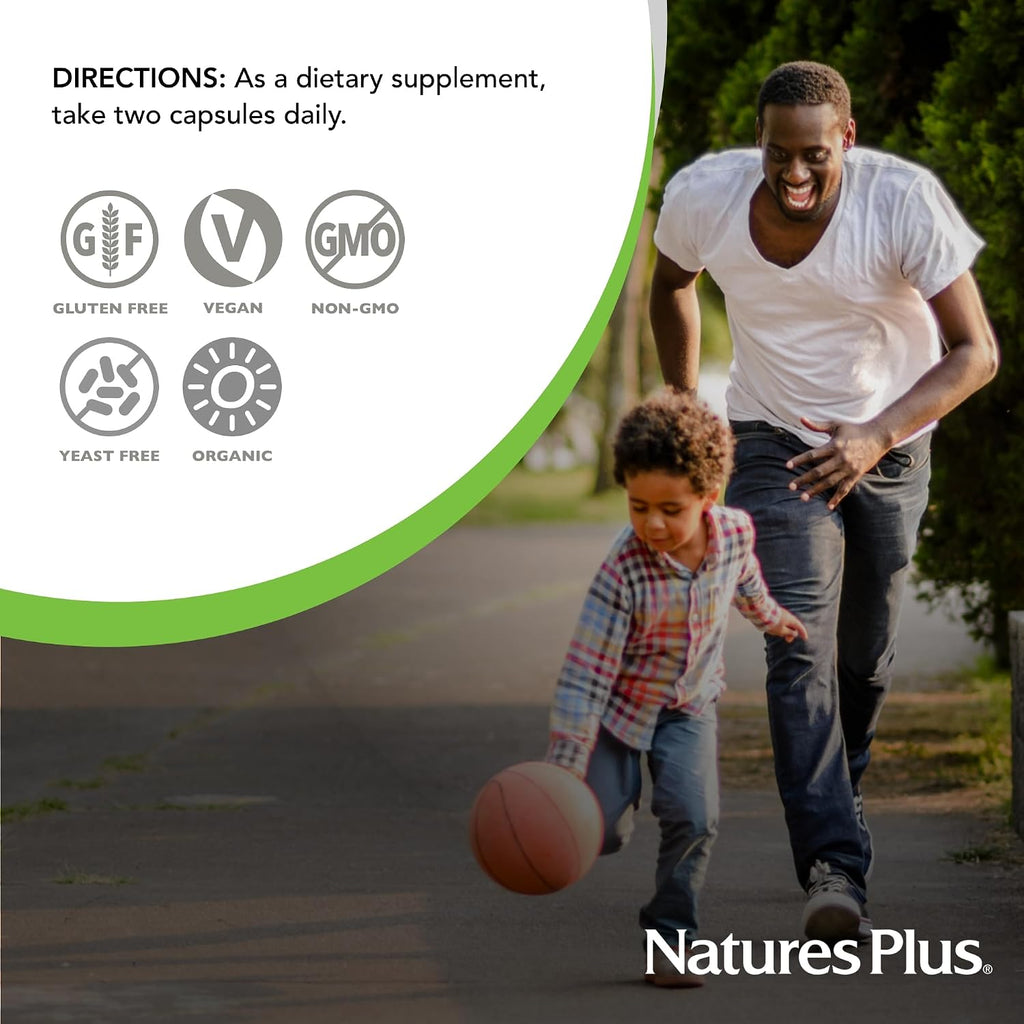 NaturesPlus Source of Life Garden Vitamin B12 - 60 Cápsulas (Pack de 2)