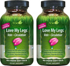 Irwin Naturals Love My Legs - 60 Cápsulas Blandas Líquidas - Apoyo a la Circulación de Piernas