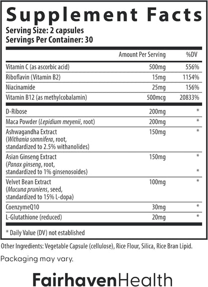 Fairhaven Health CountBoost para Hombres – – Maca: Originaria de Perú, la maca se ha consumido tradicionalmente – Image 4