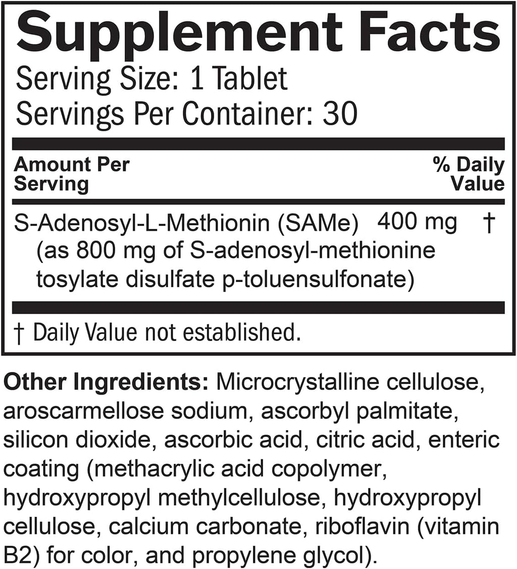 BRAINMD Dr Amen SAMe Mood & Movement 400 - 30 Comprimidos