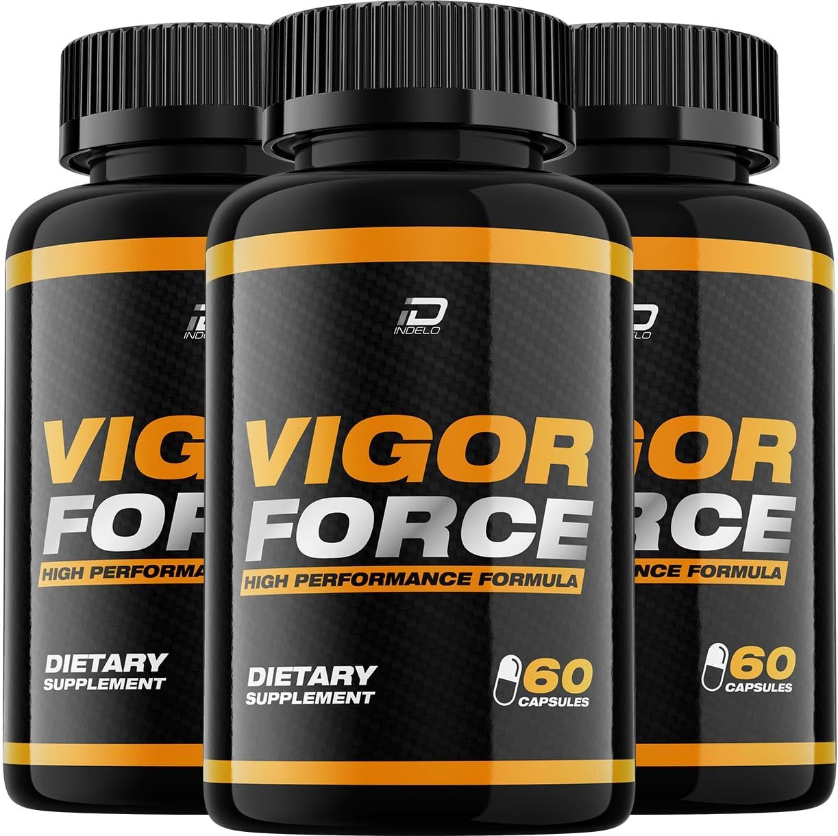 Vigor Force for Men Cápsulas – Suplemento Alimenticio para Hombres (180 Cápsulas)