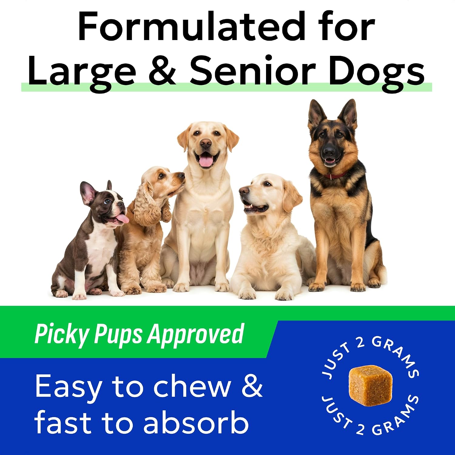 Bark&Spark Masticables Probióticos para Perros - 60 Mil Millones de UFC - 120 Unidades