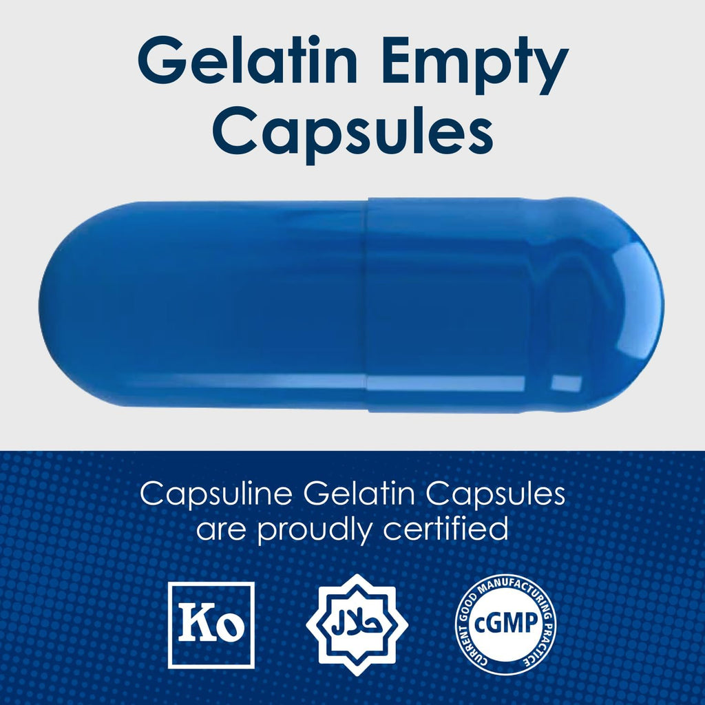 Capsuline Cápsulas Vacías de Gelatina Tamaño 3 (1000 uds)